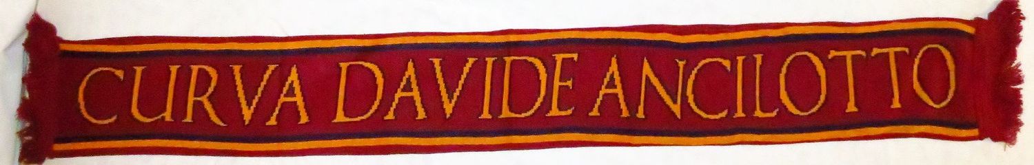 2006 Sciarpa Virtus Roma CURVA ANCILOTTO FRONTE (1