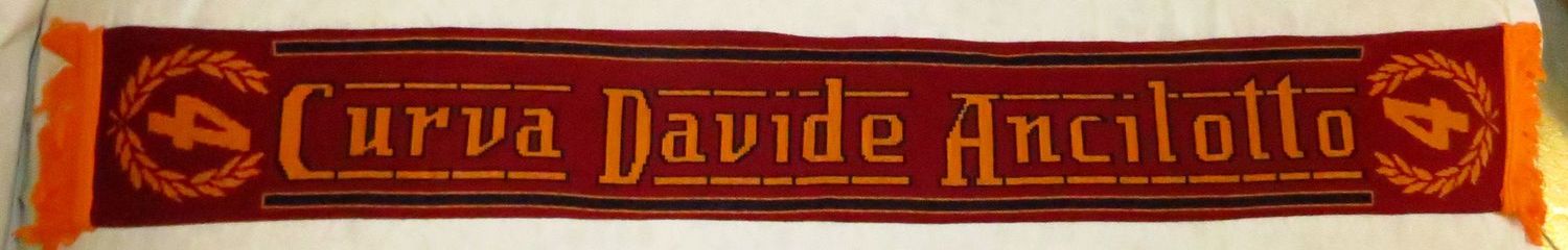 2007 Sciarpa Virtus Roma CURVA ANCILOTTO (1)